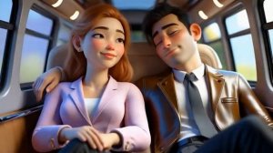 Засоня в маршрутке - Веселая песня