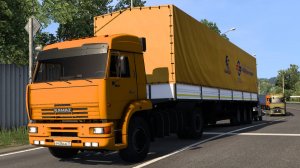 377 / ETS 2 1.55 / КАМАЗ 5460 / Русская сборка.