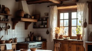 Наведение порядка в деревенском доме и обзор кухонной утвари