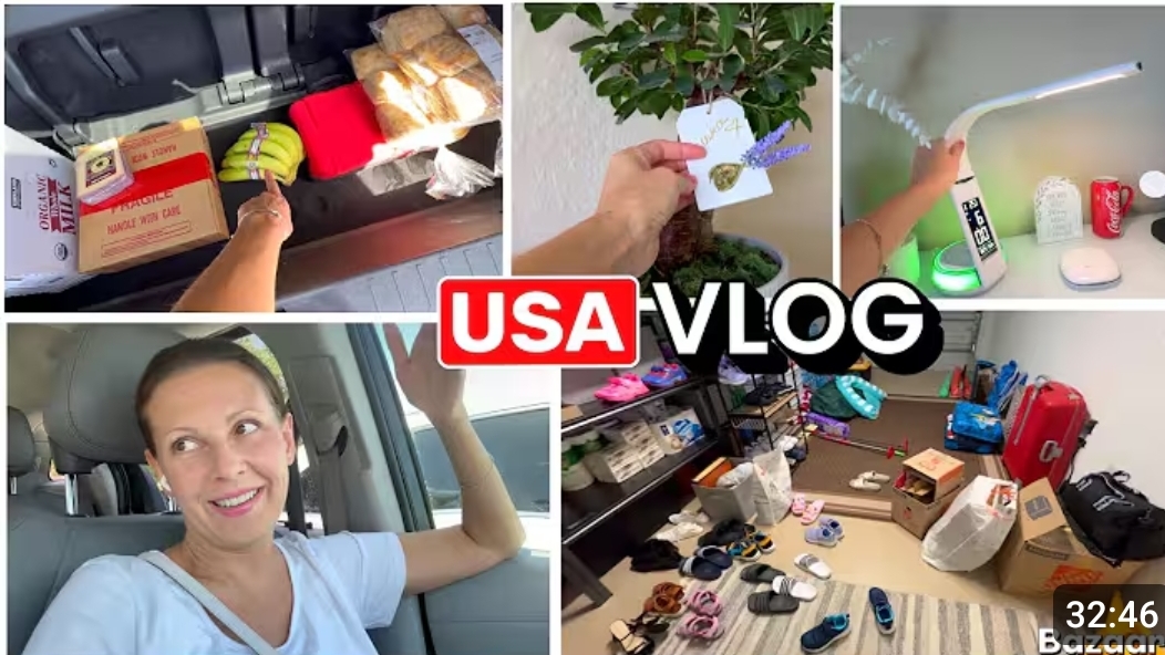 США ВЛОГ Ставлю себе 5+ . Мать года! Уютный беспорядок! Семейный ВЛОГ смотреть онлайн