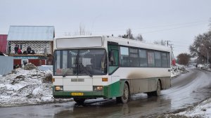 Автобус Mercedes-Benz O405 (АН 714 22). Покатушки по Барнаулу.
