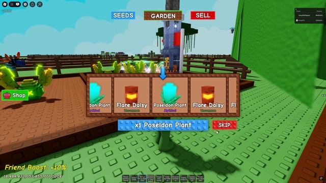 Roblox Grow A Garden мини открытие