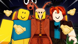 99 ночей в лесу, но культист дружелюбный! Анимация Roblox мультики роблокс