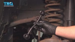 030. Как заменить тяги (опоры) переднего стабилизатора на Jeep WJ (1999 - 2004)