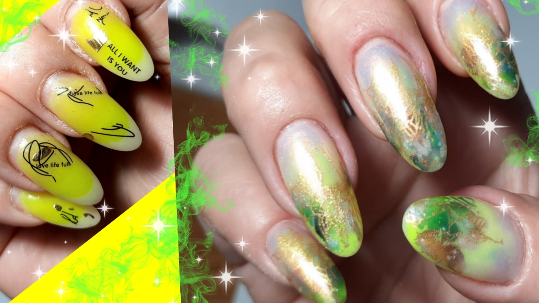 *688*Сама себе мастер.Коррекция на правой руке.Дизайн "Золотая осень" смотреть онлайн