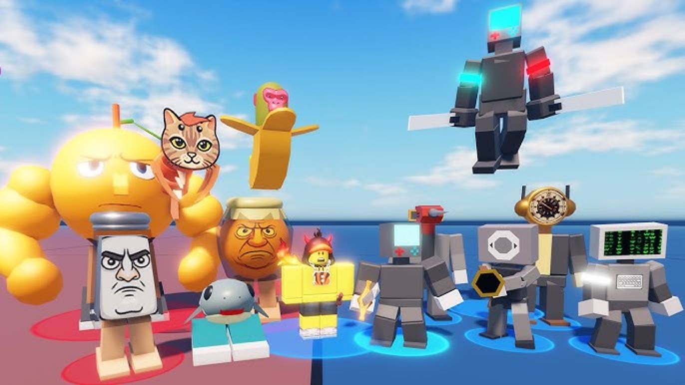 🤯💥 Brainrot VS Mecha! Эпическая битва Roblox 😱 смотреть онлайн