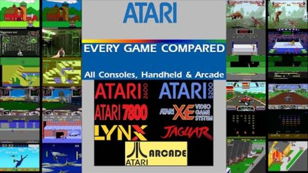 Сравнения Всех Портативных и Аркадных Приставок Игр Atari смотреть онлайн
