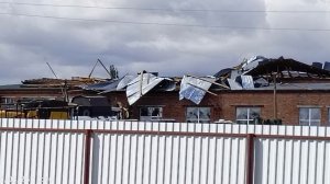 Ураган прошёл быстро, а ущерб принес большой.