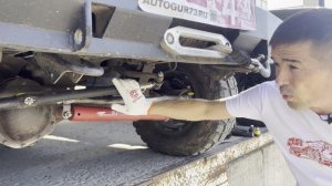 Комплект рулевых тяг нового образца на УАЗ Хантер "Autogur73"