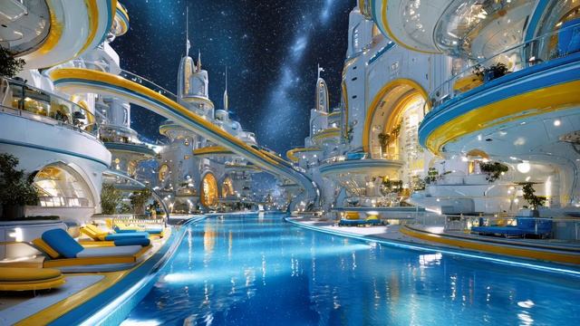 Galatea： Relaxing Ambient Sci Fi Music 🎧✨for Long Term SPACE Travel