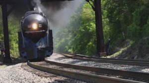 Приближение паровоза