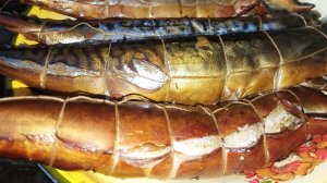 Скумбрия горячего копчения в домашних условиях!