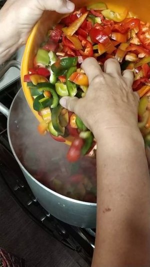 То самое лечо, которое обязательно делаю.