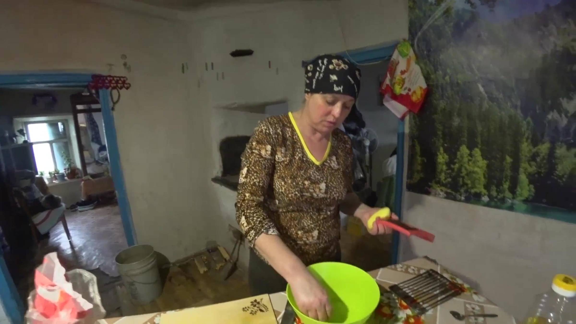 Жизнь в деревне Юра и Лариса