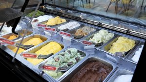 Приготовление домашнего мороженого джелато (халлабонг, полынь, киви). Магазин корейского мороженого