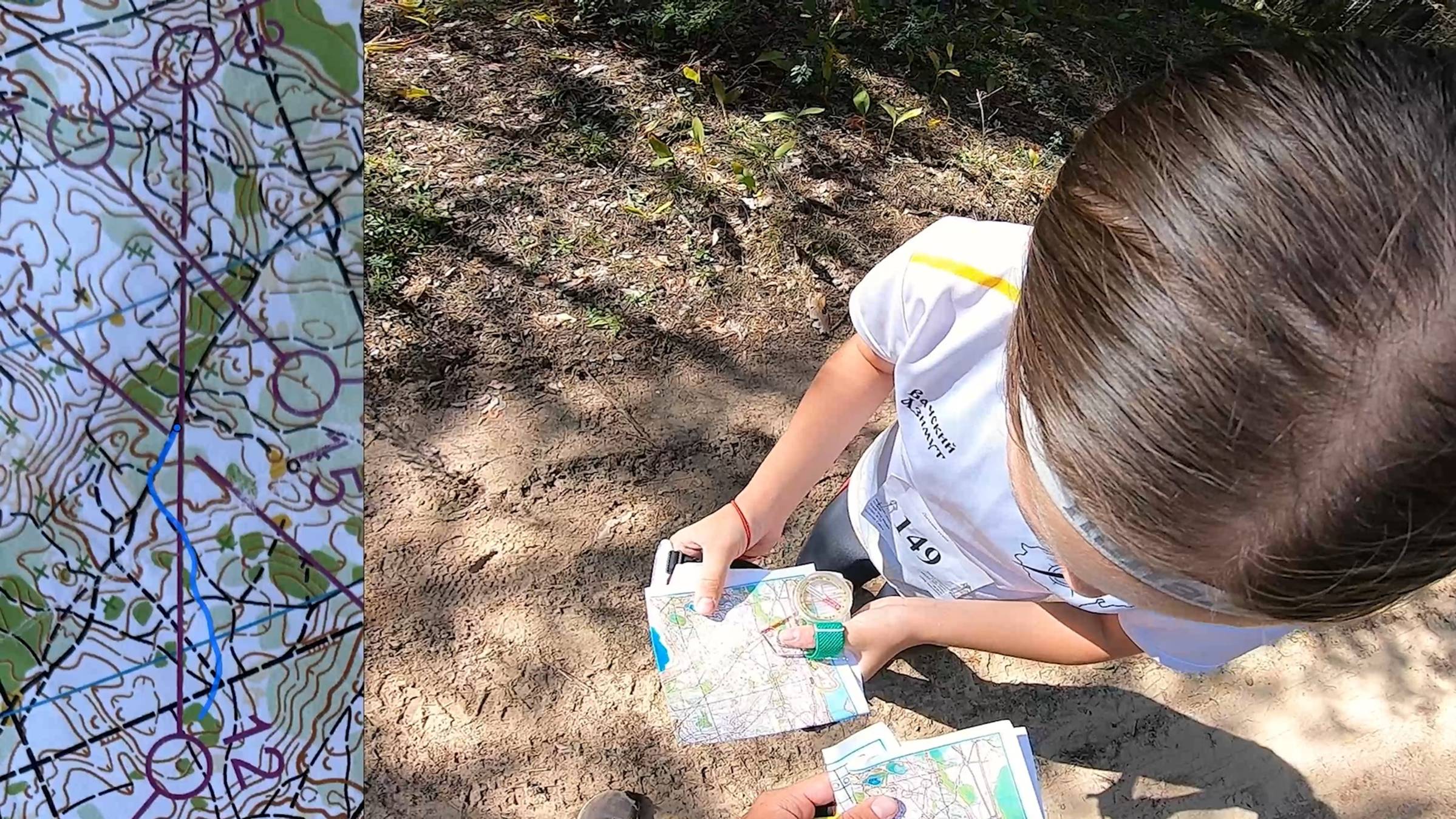 Дыхание Осени 2025, озеро Лебяжье  (Headcam orienteering №93)