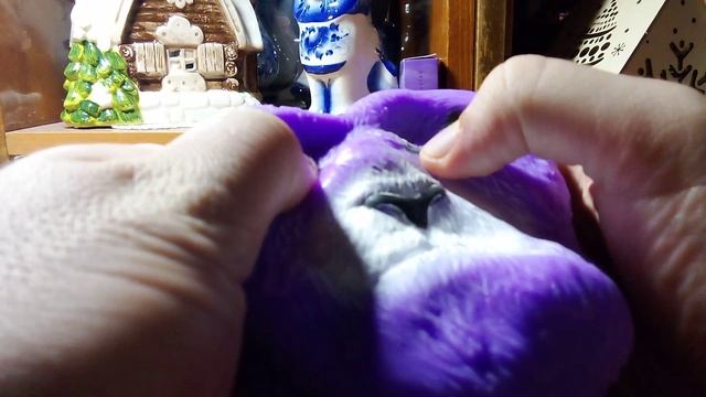 Большая игрушка антистресс панда бамбус. Распаковка и обзор.