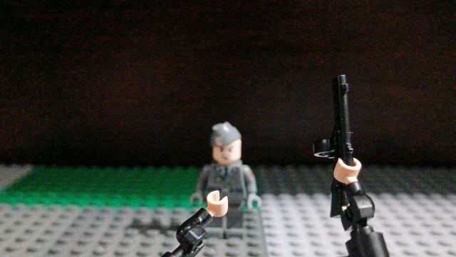 Лего перезарядка оружий от лица Лего минифигурки (дезерт игл, ППШ, граната) смотреть онлайн