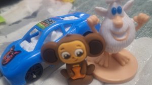 Буба и Чебурашка на гонках