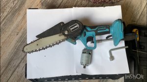 🪛ЗАМЕНА☠️ЭЛЕКТРОДВИГАТЕЛЯ⚡️В АККУМУЛЯТОРНОЙ МИНИ ПИЛЕ🪚ПОШАГОВАЯ ПОЛНАЯ РАЗБОРА ПИЛЫ🪚