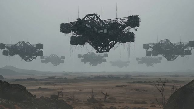 THE EXILE ｜ Dark Dystopian Ambient ｜ Alien World Soundscape ｜ Dystopian Ambience, Background