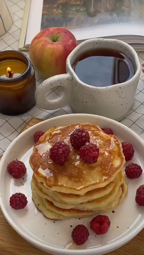 🍏 Яблочные оладьи