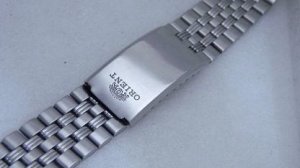 Как укоротить браслет на часах Orient