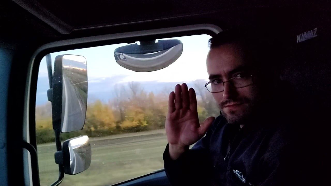 NON STOP Рейсы камаз нео2.. получаем новую машину камаз к5, камаз 65207 смотреть онлайн