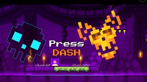 Прохождение уровня Press Dash На 100%