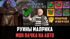 АВТО-ФАРМ РУИНЫ МАЛРИКА #watcherofrealms
