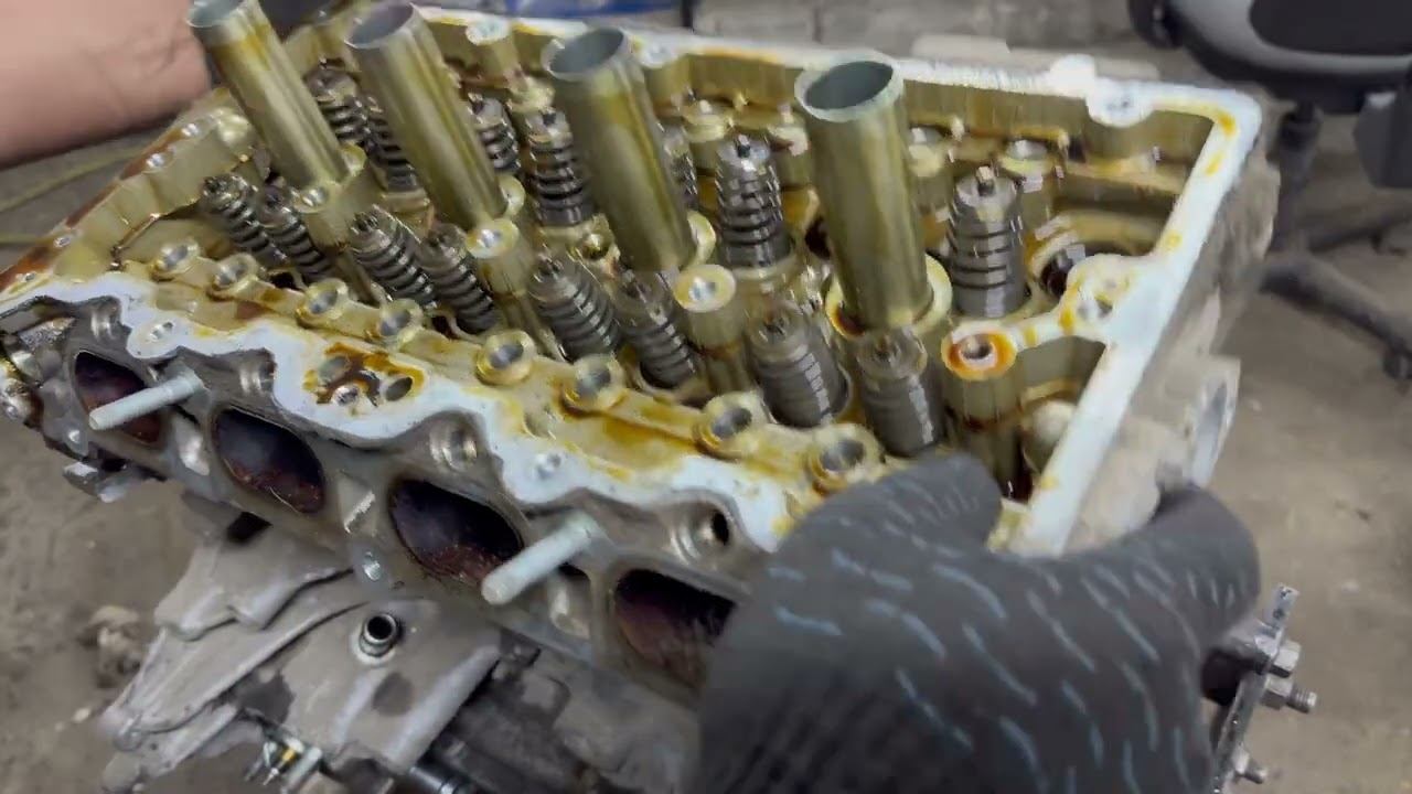 Двигатель Kia Sportage начал греметь - визуальная причина смотреть онлайн