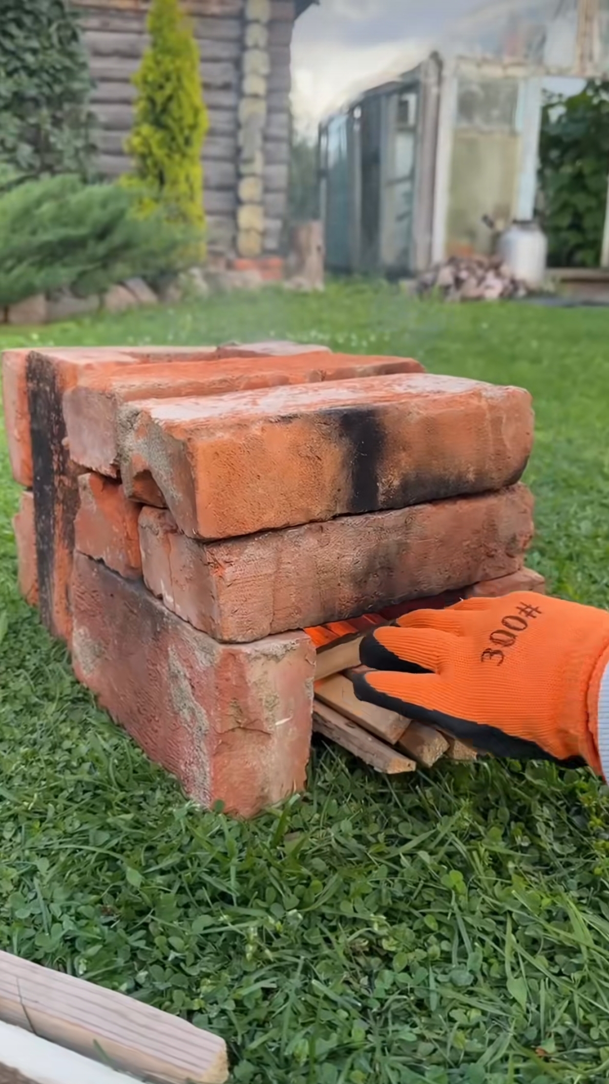 отличный мангал из 10 кирпичей🔥👍