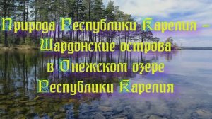 Природа Республики Карелия - Шардонские острова в Онежском озере Республики Карелия. Часть 3.