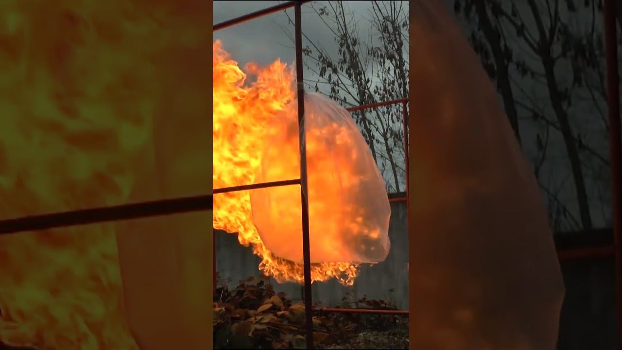 Взорвется ли пропан в полиэтиленовом мешке при поджоге? смотреть онлайн