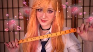 АСМР Хорни Китагава измерит тебя | Ролевая игра Эта Фарфоровая кукла влюбилась | ASMR Marin Kitagawa