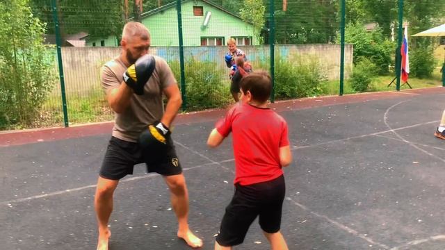 Летний лагерь,часть 3,тренировки