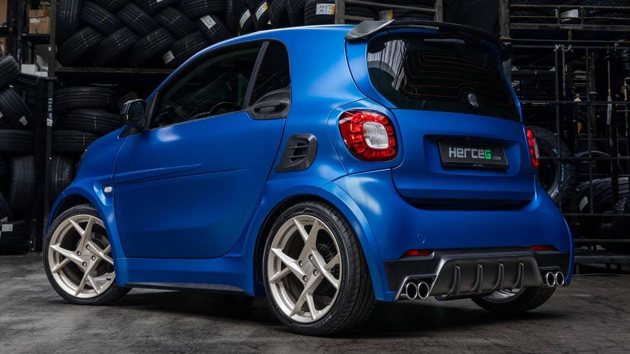 Smart Fortwo — Wide Body от MANSORY смотреть онлайн