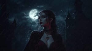 Дочь ночи - Нежная музыка темного фэнтези,  мрачная готическая музыка для сна и расслабления