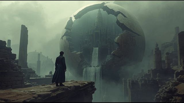 Shattered Orb City 🌫️ 2-Hour Mystical Ambience ｜ Alien Labyrinth Soundscape ｜ Atmospheric ｜ Epic