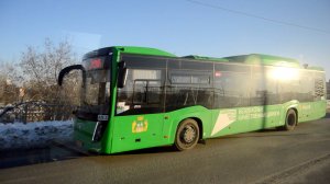 Поездка на автобусе 57а по Екб (КАМАЗ) - Таганский ряд - Вокзальная