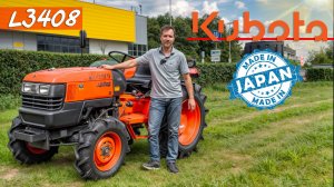 Японская легенда! Сделан в Японии! Минитрактор дизельный Kubota L3408 4WD