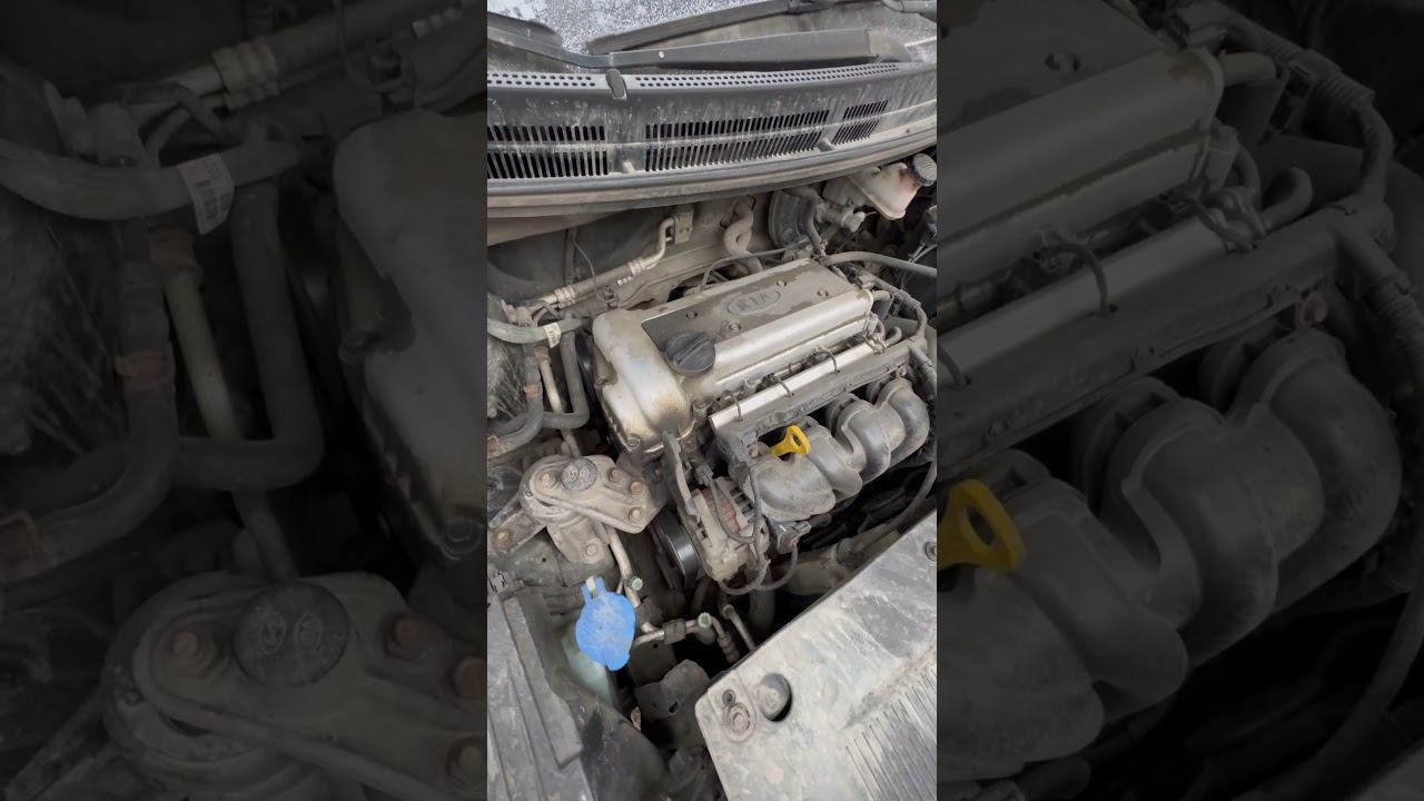 Kia Rio - вот это звук от двигателя… смотреть онлайн