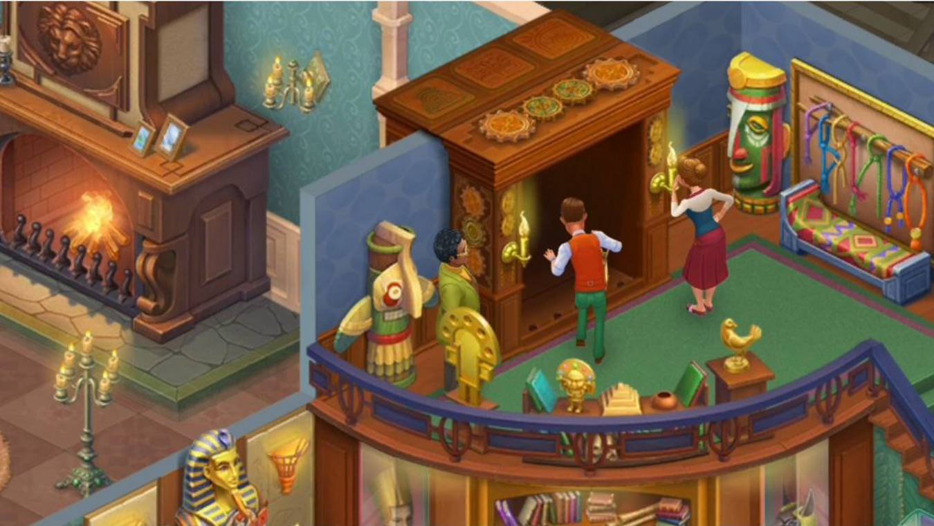 6-й день: Потайной ход к камину