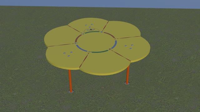 Столик архитектурный "Любит не любит" смотреть онлайн