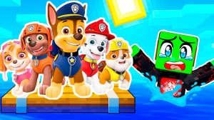 ВЫЖИВАНИЕ в ОКЕАНЕ с ЩЕНЯЧИЙ ПАТРУЛЬ с ТРАЛАЛЕРО ТРАЛАЛА В МАЙНКРАФТ МУЛЬТИК