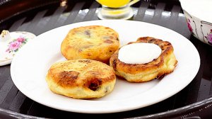 🍓 Эти сырники тают во рту! Самый вкусный рецепт с изюмом за 15 минут