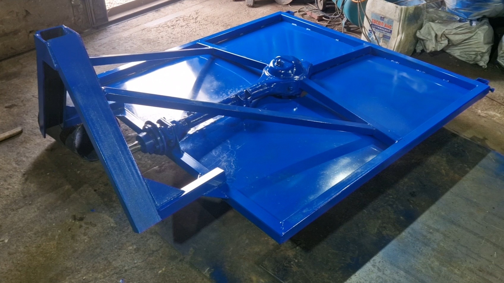 Ботвоудалитель (мульчер, вездекос) своими руками на минитрактор