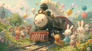 ДЕТСКАЯ ПЕСЕНКА ПРО ПАРОВОЗИК ЧУХ‑ЧУХ | МУЛЬТИК ДЛЯ МАЛЫШЕЙ