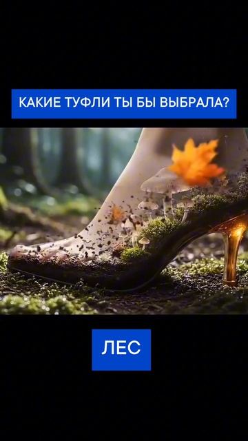 Какие туфли ты бы надела?