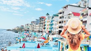 ✅Что Творится в УТЁСЕ? Самый Необычный Посёлок Крыма в Бархатный сезон🏄♀️Сырная скала🧗♀️